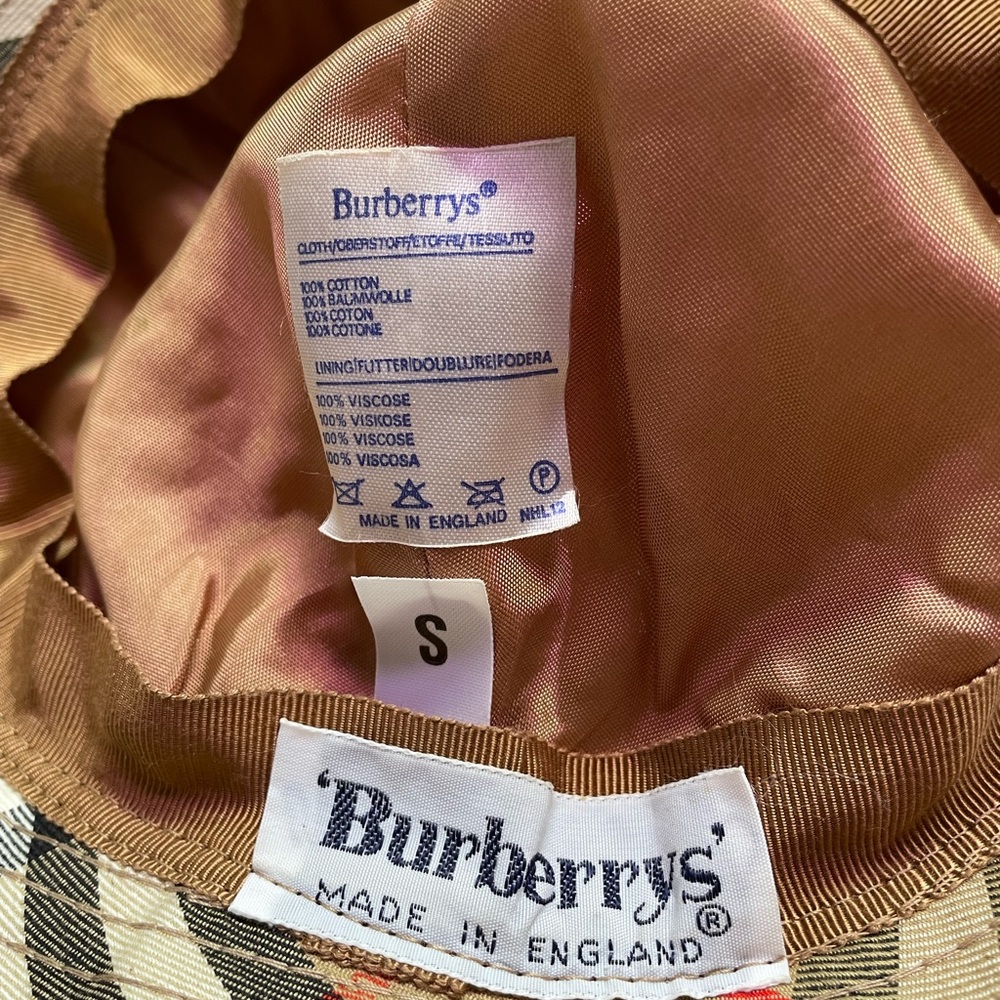 Vintage burberrys womens bucket hat - Picture 3 of 3
